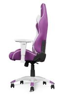 AKRacing California PC-gamestoel Gestoffeerde gevoerde zitting Violet, Wit - thumbnail