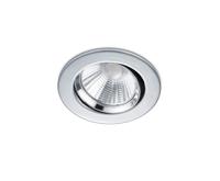 Trio Led inbouwspot Pamir Round 5,5w - 3000K - 8,5cm chroom 650510106 - thumbnail