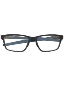 Oakley lunettes de vue à monture rectangulaire - Gris