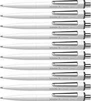 Schneider K 3 Biosafe balpen (lijndikte M, onuitwisbare vulling - schrijfkleur: zwart, Made in Germany) verpakking van 10 stuks