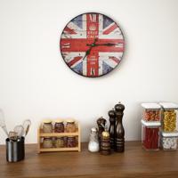 Wandklok vintage stijl 30 cm UK - thumbnail