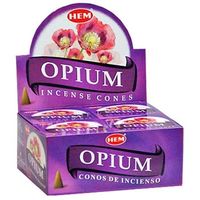 HEM Wierook Kegel Opium (12 pakjes) - thumbnail