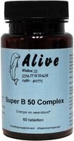 Alive Vitamine B super B50 complex (60 tab) - thumbnail