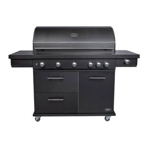 Boretti Imperatore Nero 5B Barbecue Verrijdbaar Gas Zwart 30300 W