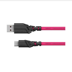 Mathorn Tethering kabel USB-A naar USB-C Magenta 2m