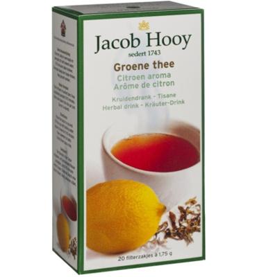 Jacob Hooy Jacob Hooy Groene Thee Citroen (20st)