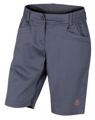 Rafiki outdoorshort Alaró dames katoen grijs Rafiki outdoorshort Alaró dames katoen grijs