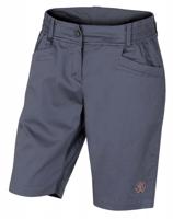 Rafiki outdoorshort Alaró dames katoen grijs