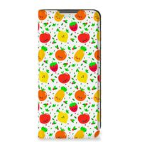 Xiaomi Redmi Note 10/10T 5G | Poco M3 Pro Flip Style Cover Fruits - thumbnail