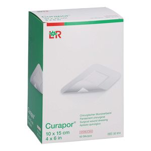 Curapor Verb Chirurg. Steriel 15cmx10cm 50 32914