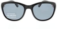 H.I.S zonnebril HPS00100 gepolariseerd dames ovaal cat.3 zwart