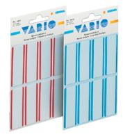 HERMA Name labels artificial silk 54x19 white/red 16 pcs. etiket