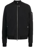 Thom Krom bomber zippée à coutures apparentes - Noir