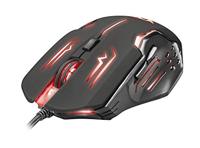 Trust Gaming GXT 108 Rava Verlichte Gaming Muis Mouse, Zwart
