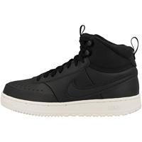 Nike Court Vision Mid Winter Three Quarter High, Black Black Phantom, 45 EU