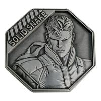 Metal Gear Solid Collectable Coin Solid Snake Limited Edition - thumbnail