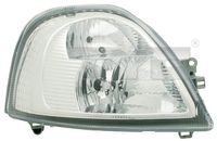 Koplamp TYC, Inbouwplaats: rechts: , u.a. fÃ¼r Opel, Renault, Nissan