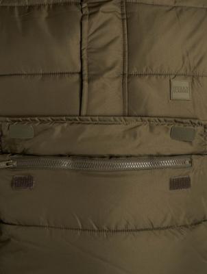 Urban Classics / Gewatteerde jassen Pull Over in olijfgroen Urban Classics / Gewatteerde jassen Pull Over in olijfgroen