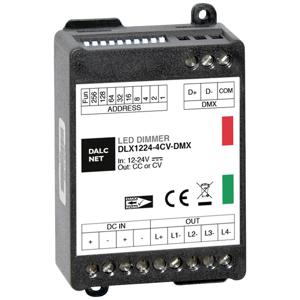 Dalcnet DLX1224-4CV-DMX Dimmer 4-kanaals