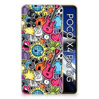 Xiaomi Poco X4 Pro 5G Silicone Back Cover Punk Rock - thumbnail