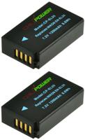 ChiliPower EN-EL20 accu voor Nikon - 1200mAh - 2-Pack