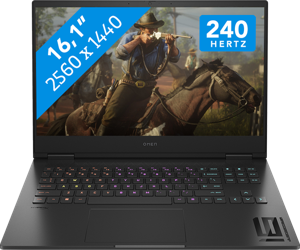 HP OMEN 16-wf1990nd Laptop 40,9 cm (16.1") Quad HD Intel® Core™ i9 i9-14900HX 32 GB DDR5-SDRAM 2 TB SSD NVIDIA GeForce RTX 4080 Wi-Fi 7 (802.11be) Windows 11 Home Zwart