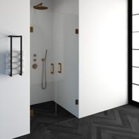 Sanituba Complete Profielloze Pendeldeuren 100cm koper