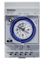 Theben SYN 161 d Blauw, Grijs Dagelijkse timer