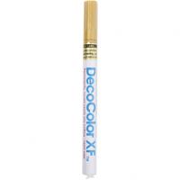 Creotime stift DecoColorXF 13 cm 1,2 mm metallic goud