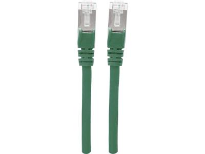 Intellinet 740784 RJ45 Netwerk Aansluitkabel CAT 6A S/FTP 1.50 m Groen Folie afscherming, Afscherming gevlochten, Afgeschermd, Geschikt voor HDMI, Halogeenvrij Intellinet 740784 RJ45 Netwerk Aansluitkabel CAT 6A S/FTP 1.50 m Groen Folie afscherming, Afscherming gevlochten, Afgeschermd, Geschikt voor HDMI, Halogeenvrij