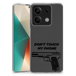 Xiaomi Redmi Note 13 5G Silicone-hoesje Pistol DTMP