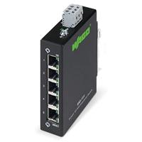 Wago 852-111 netwerkschakelaar, snel ethernet (10/100), zwart
