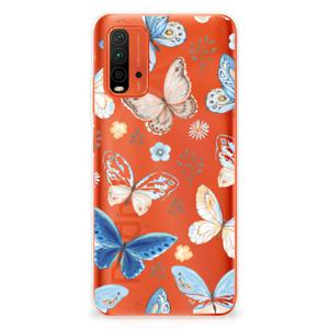 TPU Hoesje voor Xiaomi Poco M3 Vlinder