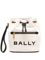 Bally sac seau Bar en toile GG - Tons neutres