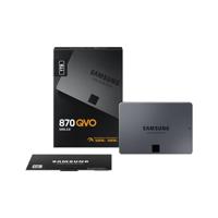 Samsung 870 QVO 2 TB SATA 2.5 Inch Internal Solid State Drive (SSD) (MZ-77Q2T0), Black