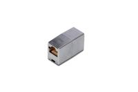 Digitus RJ45 Netwerk Adapter CAT 5, CAT 5e [1x RJ45-bus - 1x RJ45-bus] Grijs