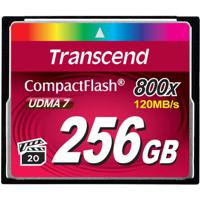 Transcend Premium 800x CF-kaart 256 GB - thumbnail