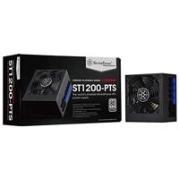 Silverstone Sst-ST1200-PTS 1200W PC voeding, zwart, 8x PCIe, kabelbeheer