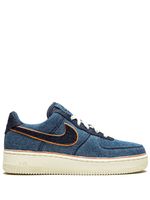 Nike baskets Air Force 1 07 - Bleu - thumbnail