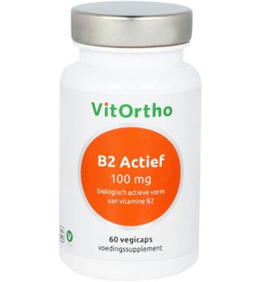Vitortho Vitortho B2 Actief 100 Mg (60vc) Vitortho Vitortho B2 Actief 100 Mg (60vc)