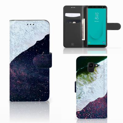 Samsung Galaxy J6 2018 Book Case Sea in Space Samsung Galaxy J6 2018 Book Case Sea in Space