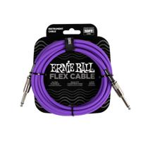 Ernie Ball Flex Cable audio kabel 3,05 m 6.35mm Paars - thumbnail