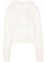 Palm Angels Monogram Statement cotton hoodie - Blanc - thumbnail