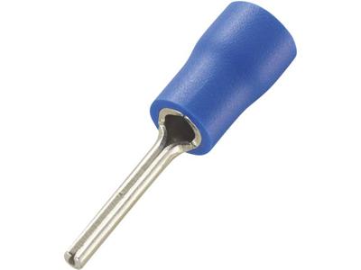 TRU COMPONENTS 739307 Stiftkabelschoen 1.50 mm² 2.50 mm² Deels geïsoleerd Blauw 100 stuk(s)