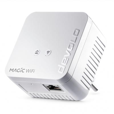 Devolo Magic 1 WiFi mini 1200 Mbit/s Ethernet LAN Wi-Fi Wit 1 stuk(s) Devolo Magic 1 WiFi mini 1200 Mbit/s Ethernet LAN Wi-Fi Wit 1 stuk(s)