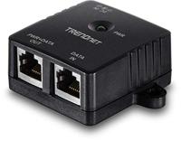 TRENDnet Gigabit PoE injector (15,4 W), maximale afstand 100 m, TPE-113GI zwart