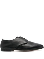 Premiata derbies en cuir grainé - Noir