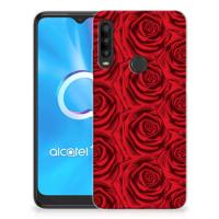 Alcatel 1SE (2020) TPU Case Red Roses