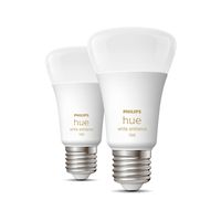 Philips Hue White Ambiance E27 1100lm Duo pack - thumbnail