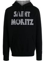 MC2 Saint Barth hoodie Tribeca Saint Moritz en coton - Noir